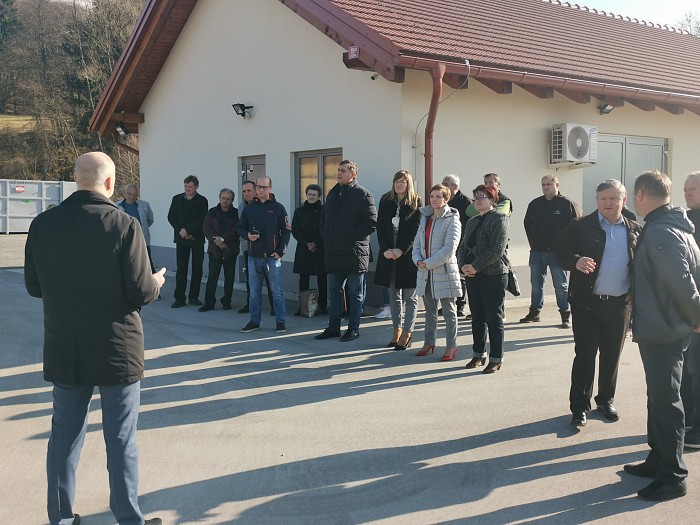 OTVORITEV ZBIRNEGA CENTA ZA LOČENO ZBIRANJE FRAKCIJ NA KUZMI