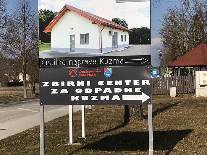OTVORITEV ZBIRNEGA CENTA ZA LOČENO ZBIRANJE FRAKCIJ NA KUZMI
