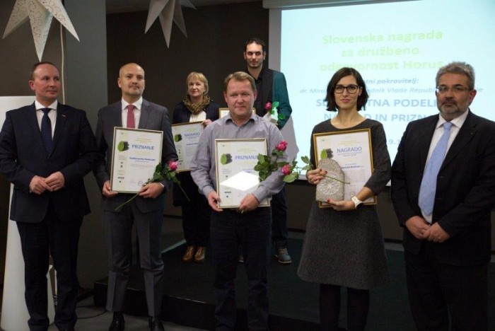 Podeljena so priznanja in nagrade Horus 2017